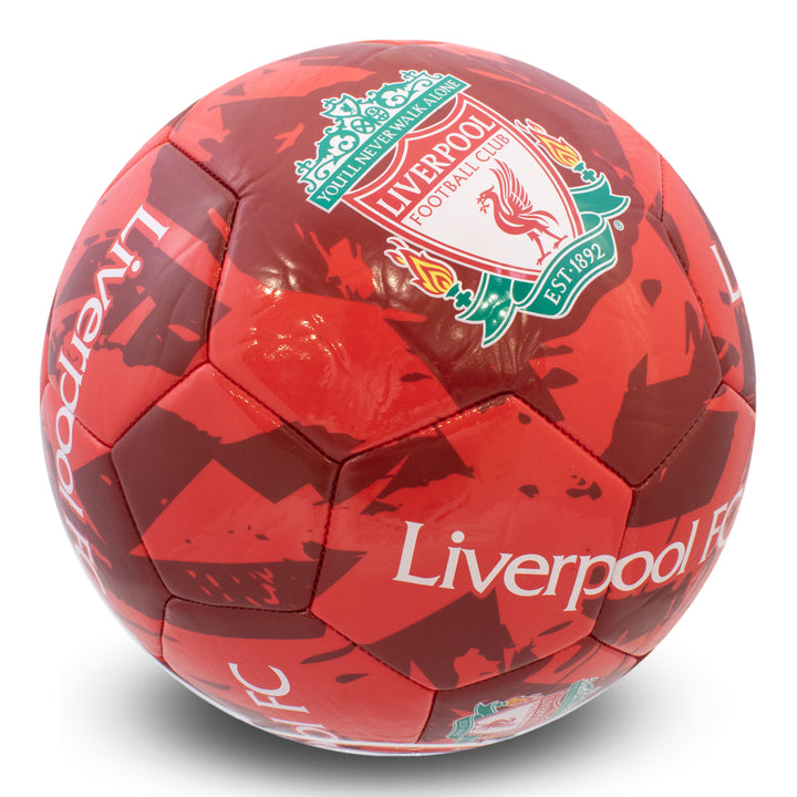 Hy-Pro Liverpool FC Graffiti Soccer Ball Red Size 4 5 Training Football