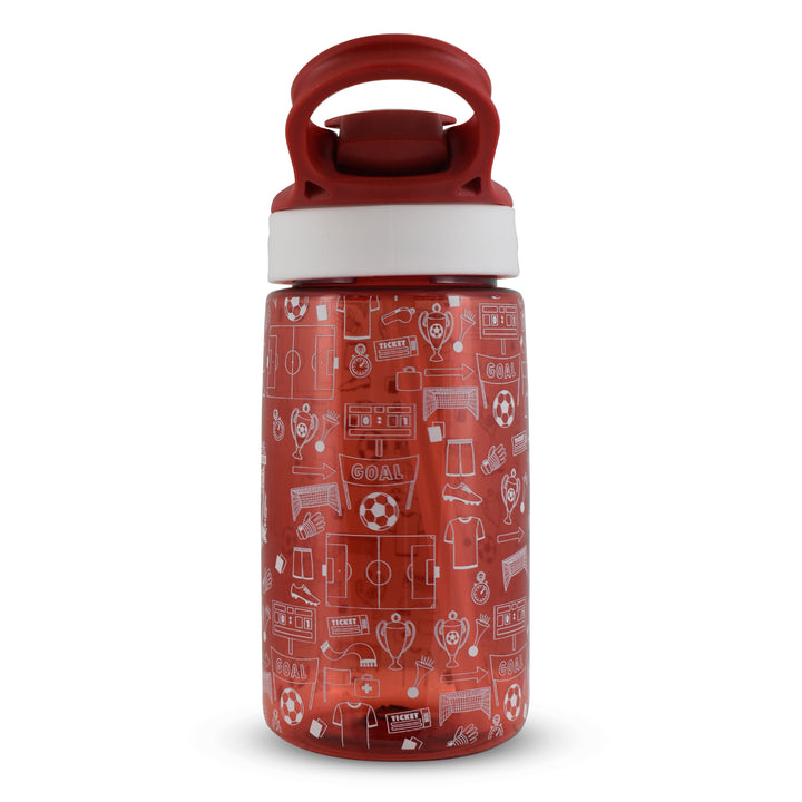 Hy-Pro Liverpool FC Kids Water Bottle Red 480ml Flip Straw Sports Drink Jug LFC