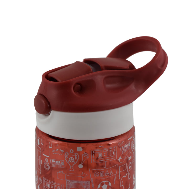 Hy-Pro Liverpool FC Kids Water Bottle Red 480ml Flip Straw Sports Drink Jug LFC