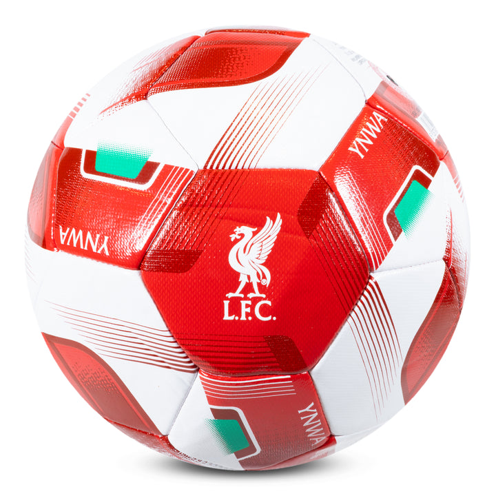 Hy-Pro Liverpool FC Drift Soccer Ball Red White Size 4 5 Training Football