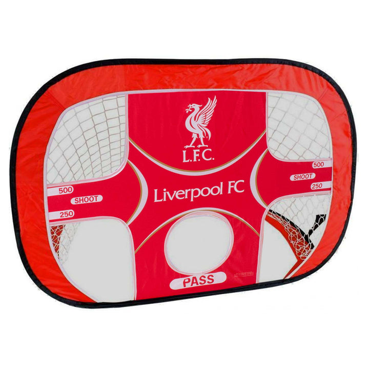 Hy-Pro Liverpool FC 2 in 1 Pop Up Soccer Target Goal Portable Net Carry Bag