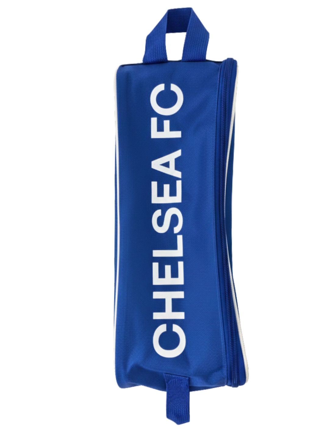 Icon Sports Chelsea FC Soccer Shoe Bag | Blue &amp; White 100% Polyester EPL Travel Bag