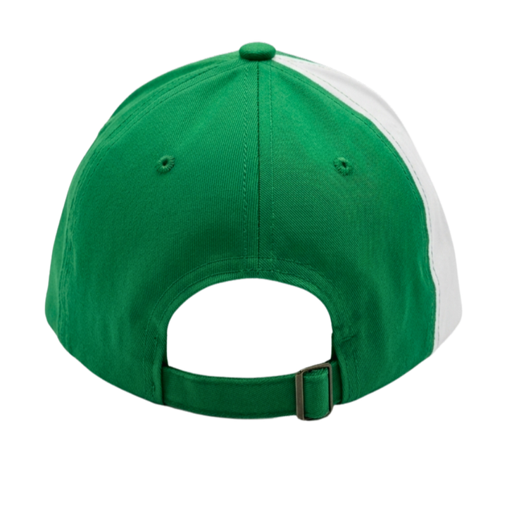 Icon Sports Mexico Soccer Flag Baseball Cap | Green &amp; White 100% Cotton OSFM Hat