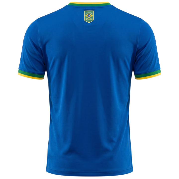 J4K Inc. Brazil World Cup Soccer Jersey | Blue Yellow Men &amp; Boys Apparel