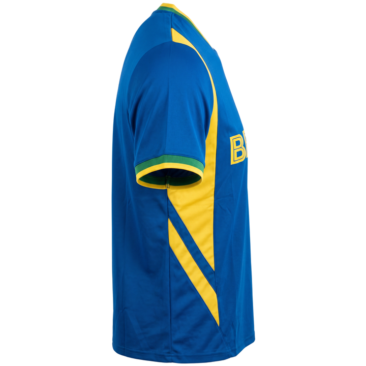 J4K Inc. Brazil World Cup Soccer Jersey | Blue Yellow Men &amp; Boys Apparel