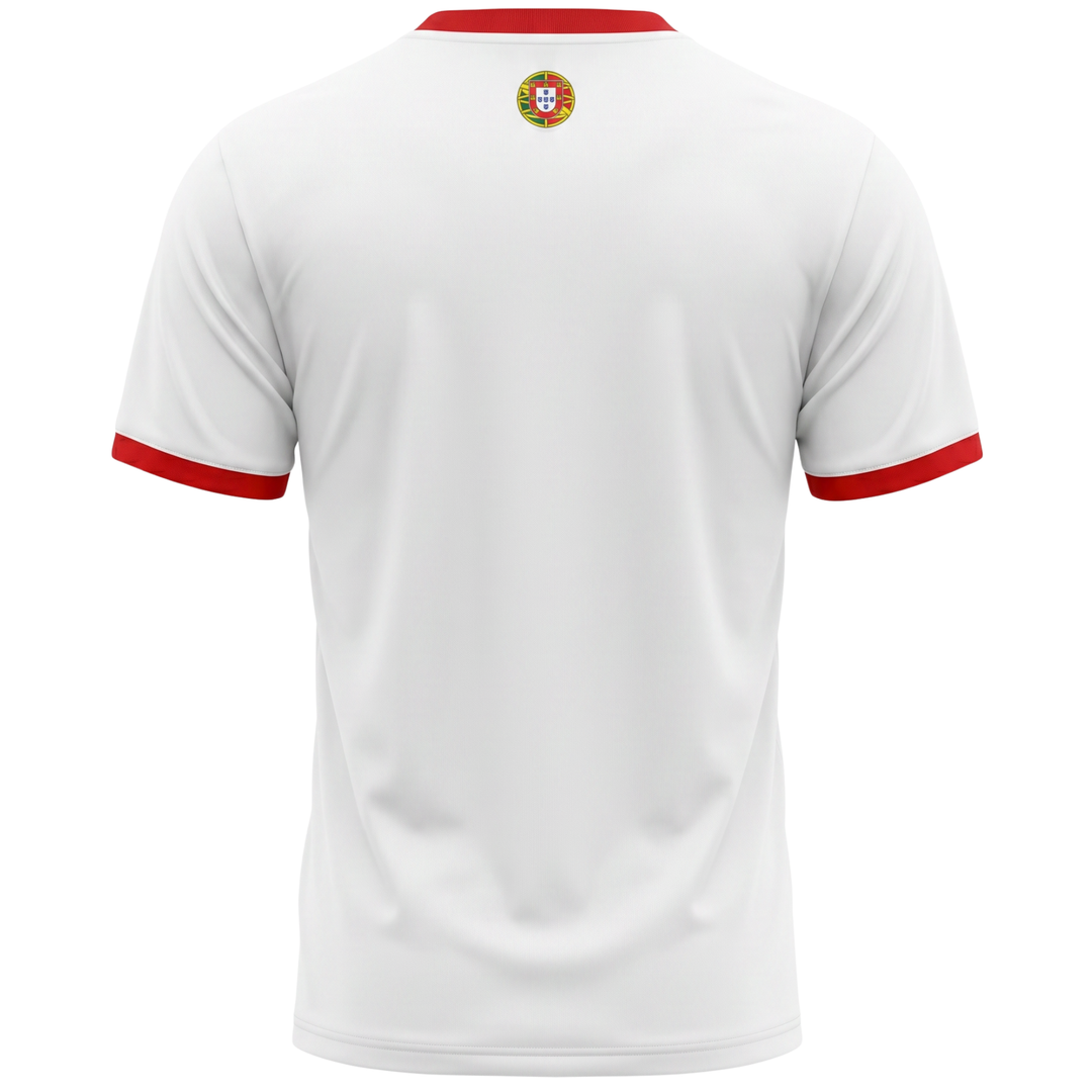 J4K Inc. Portugal World Cup Soccer Jersey | White Men &amp; Boys Apparel