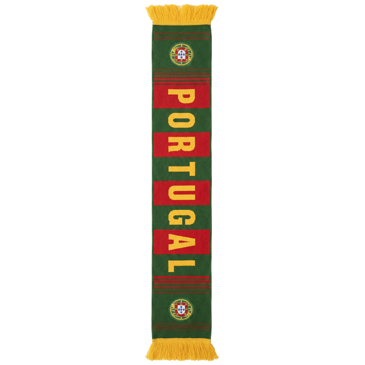 J4K Inc. Portugal World Cup Scarf | 67x7" Fan Accessory