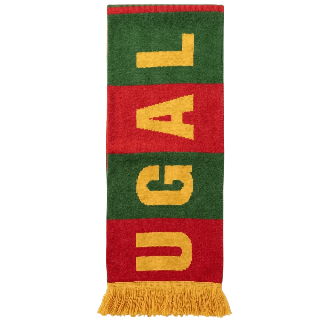 J4K Inc. Portugal World Cup Scarf | 67x7" Fan Accessory
