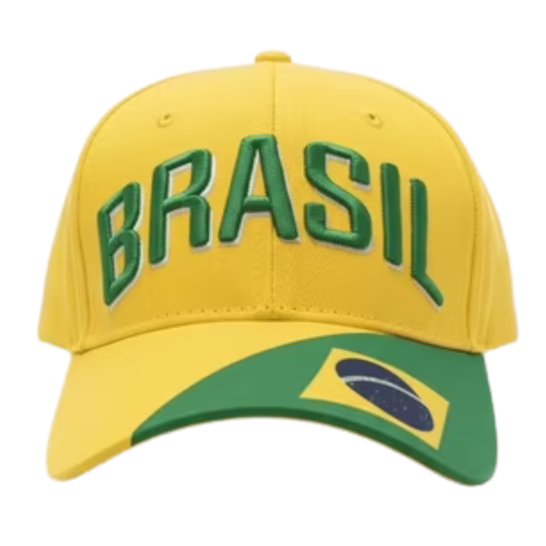 Brasil National Team Adjustable Hat - Just 4 Kicks Inc.