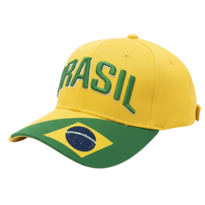 Brasil National Team Adjustable Hat - Just 4 Kicks Inc.