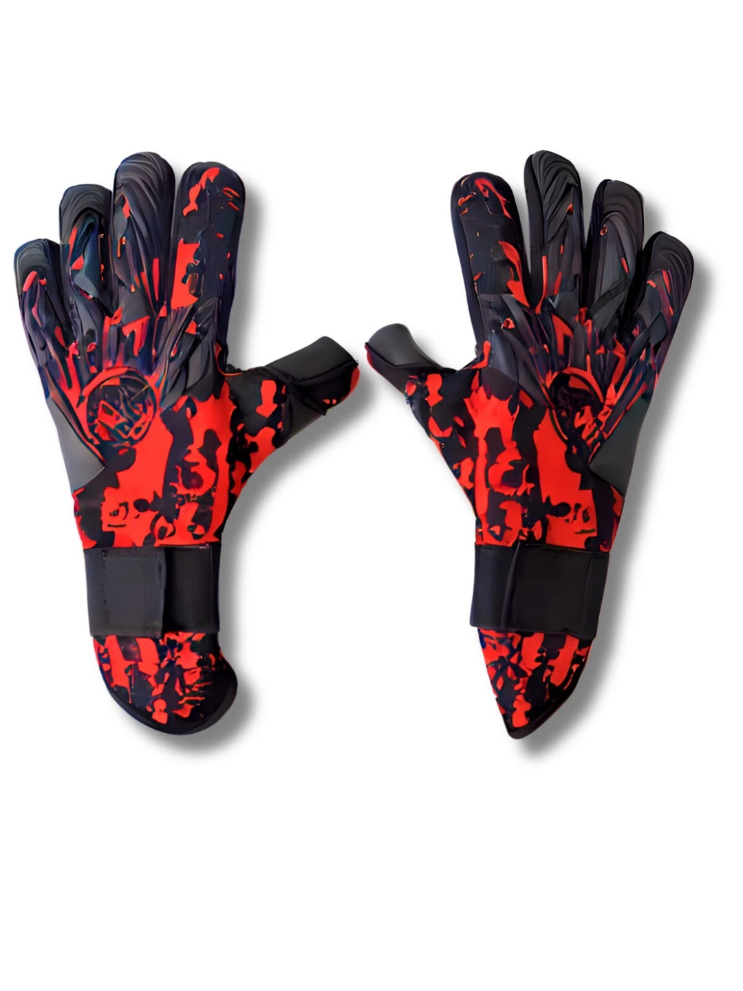 Just 4 Kicks Ultra Grip Goalie Gloves - Black &amp; Red image 0