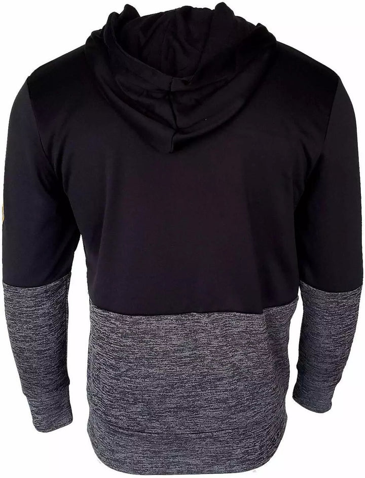 Official Real Madrid Icon Sports Hooded Sweatshirt - Black &amp; Gray image 2