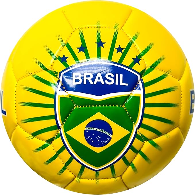 Just 4 Kicks Brasil Mini Soccer Ball (Size 2) image 3