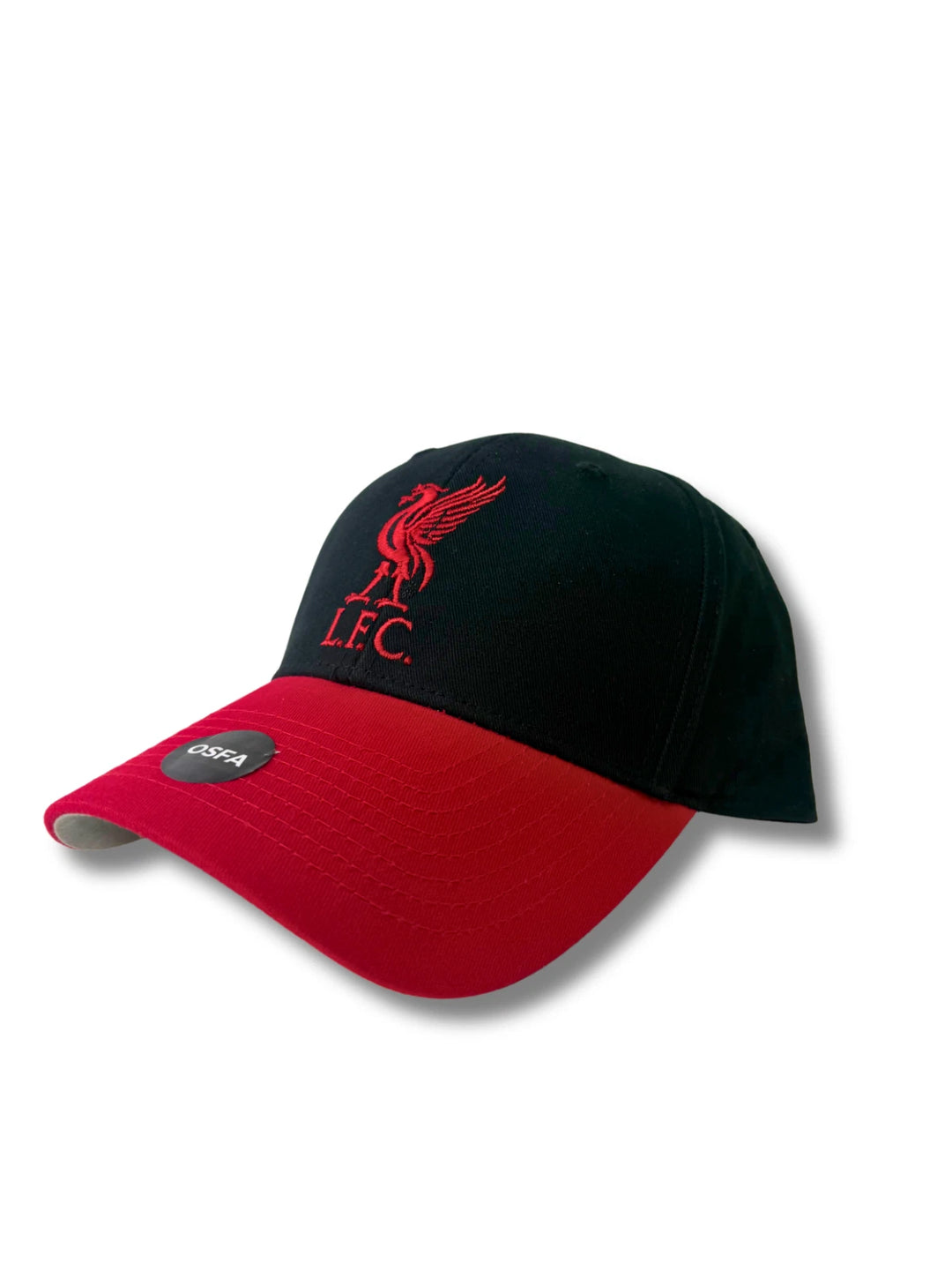 Liverpool FC Official Licensed Adjustable Hat - Black & Red image 0