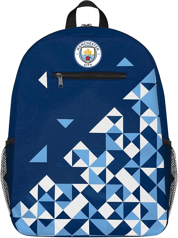 Official Manchester City Geometric Backpack - Forever Collectibles image 0