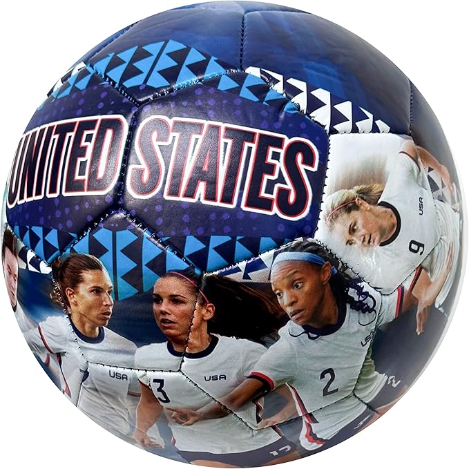 Official USWNT Graphic Soccer Ball (Size 4) image 2