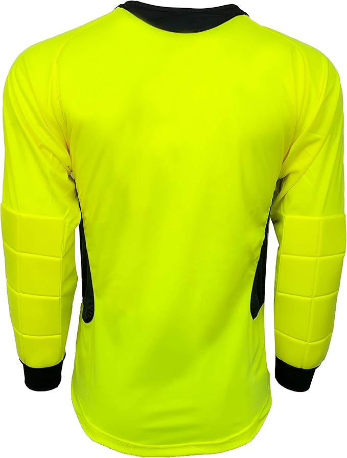 Protective Soccer Goalkeeper Set - Neon Yellow &amp; Black - Just 4 Kicks Inc. image 3