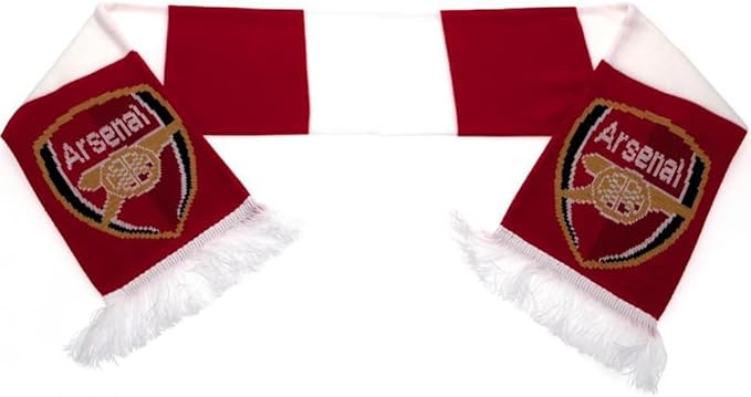Arsenal FC Woven Bar Scarf - Official Fan Scarf image 2