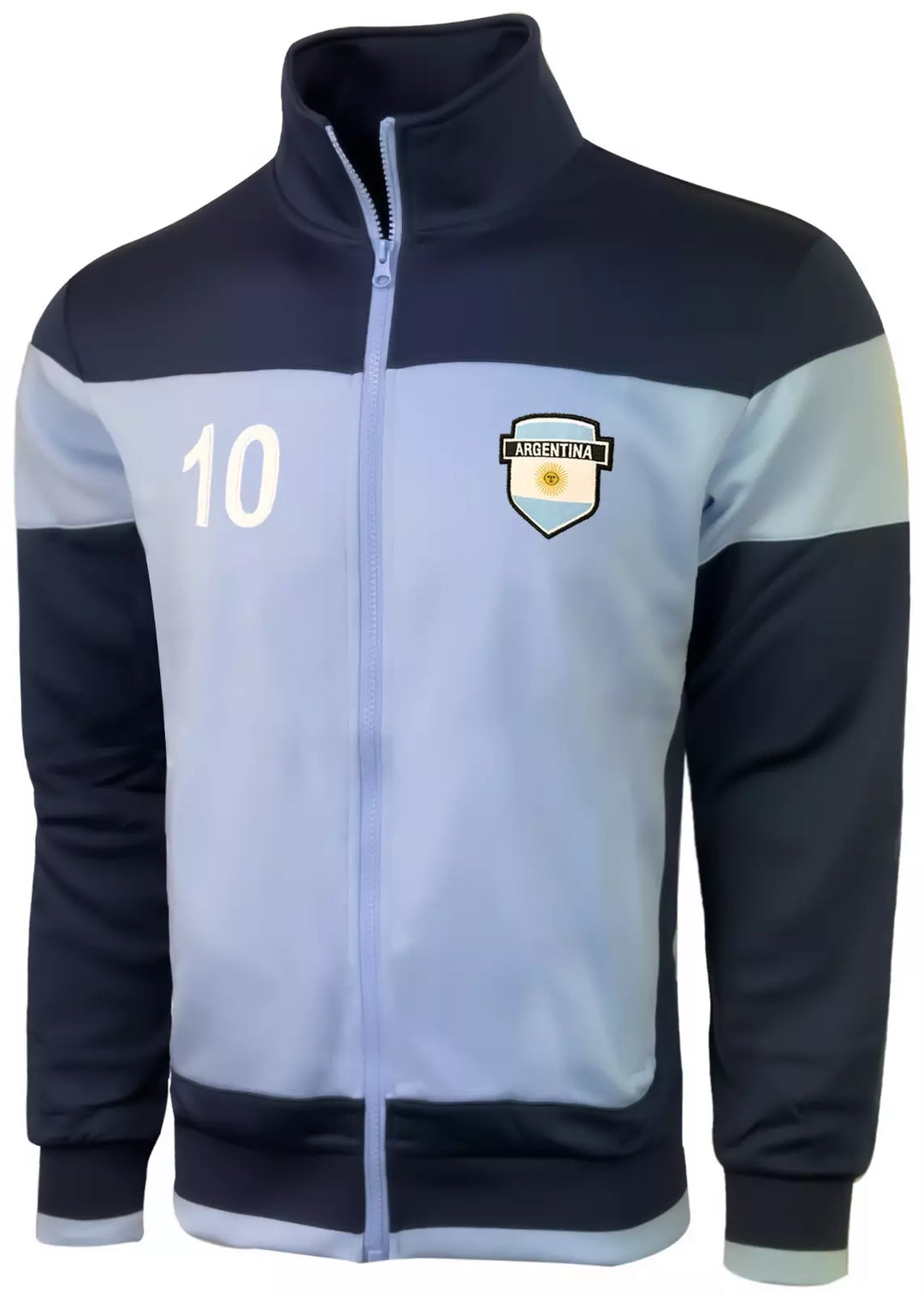 Argentina National Football Team Jacket with Number 10 - Just 4 Kicks Inc. image 1