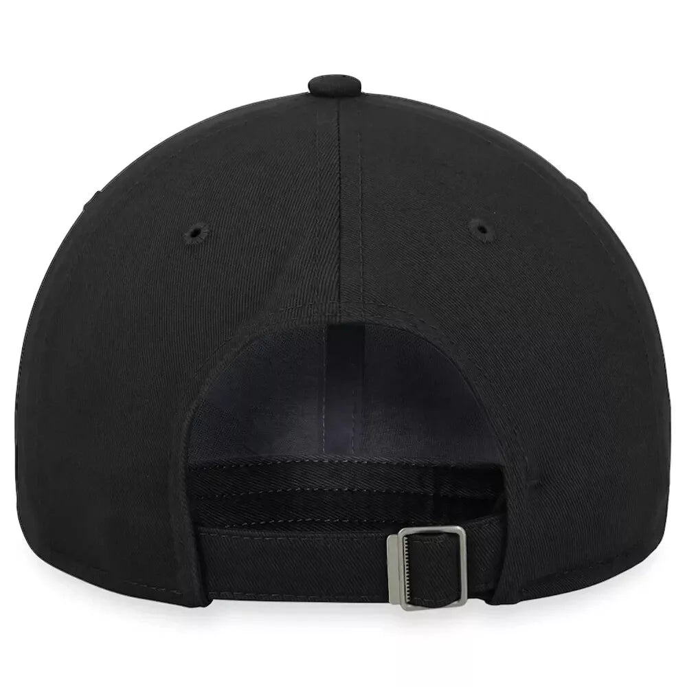 Official Licensed FC Barcelona Adjustable Crest Hat by Icon Sports - Black image 3