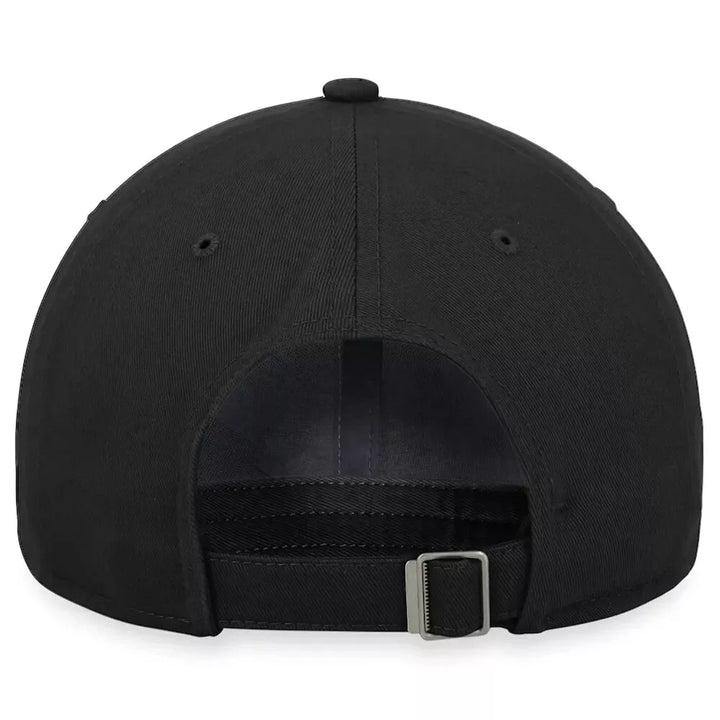 Official Licensed FC Barcelona Adjustable Crest Hat by Icon Sports - Black image 3