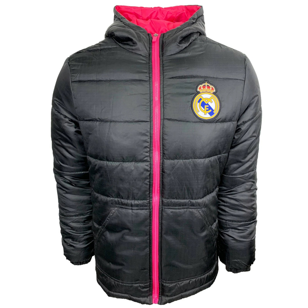 Youth Official Real Madrid Padded Winter Jacket - Rhinox image 0