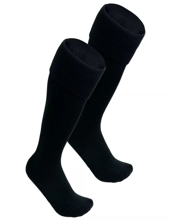 Black Soccer Socks - Just 4 Kicks Inc. image 1