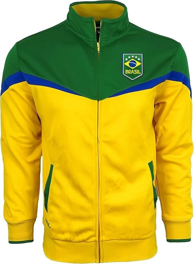 Official Brasil National Team Track Jacket - Icon Sports image 0