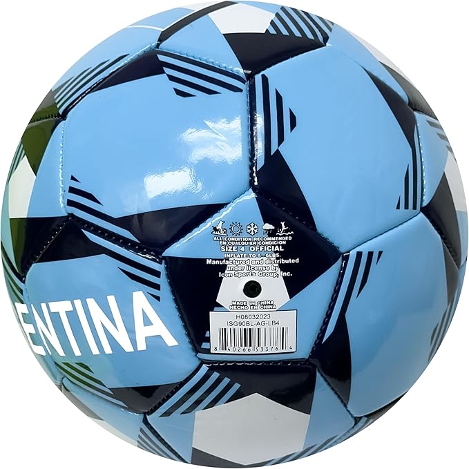 Official Argentina National Team Crest Soccer Ball image 5