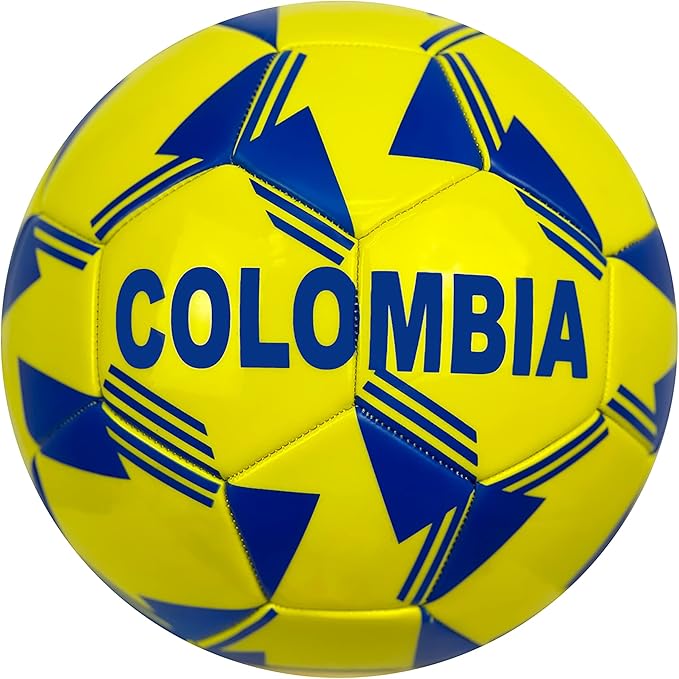 Official Colombia National Team Crest Soccer Ball image 2