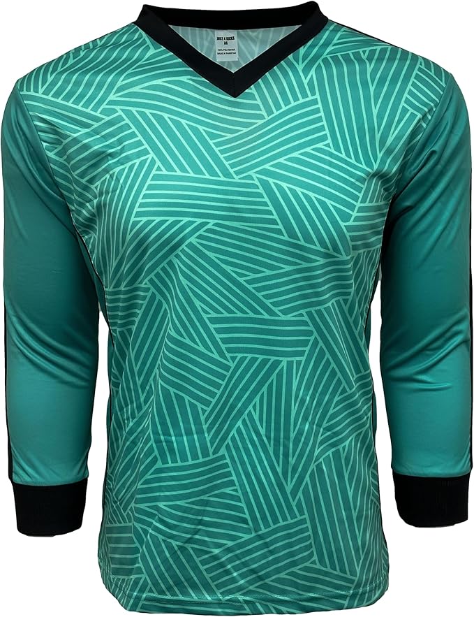Protective Soccer Goalie Jersey - Abstract Pattern - Just 4 Kicks image 0