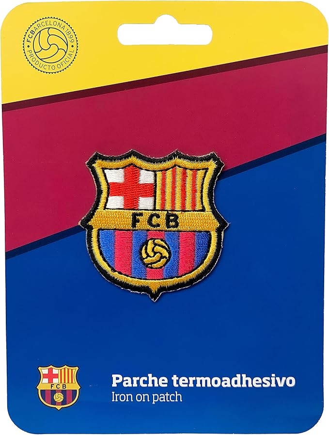Official FC Barcelona Embroidered Iron-On Patch - Unifan image 1