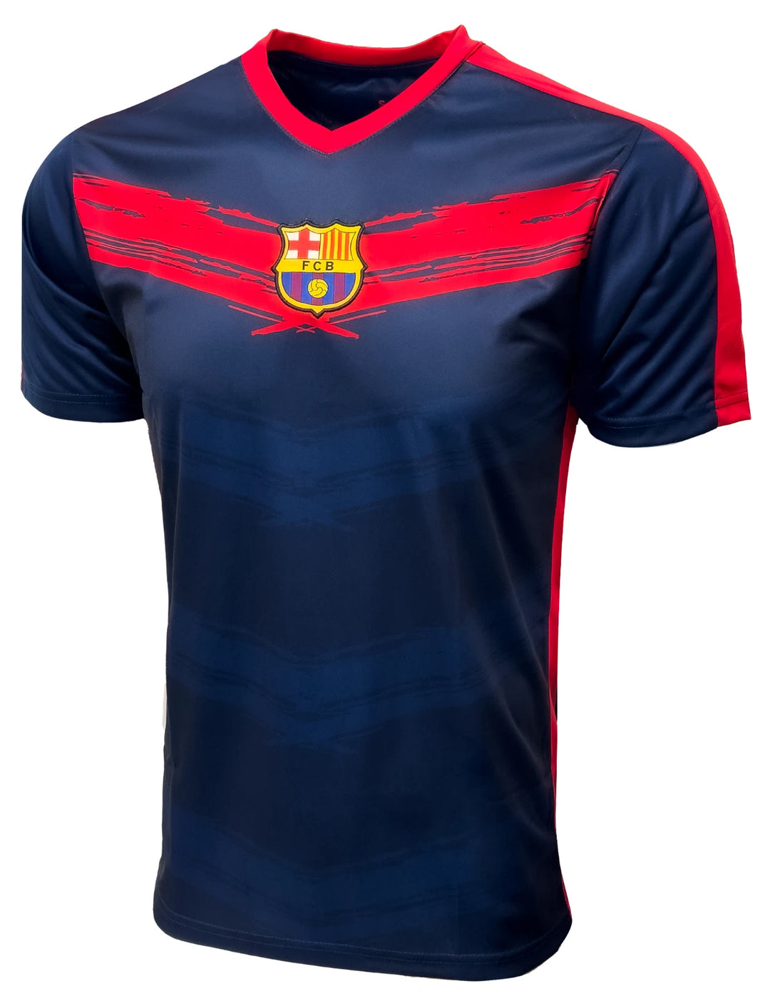 Official FC Barcelona Brushstroke Crest Jersey - Icon Sports image 1