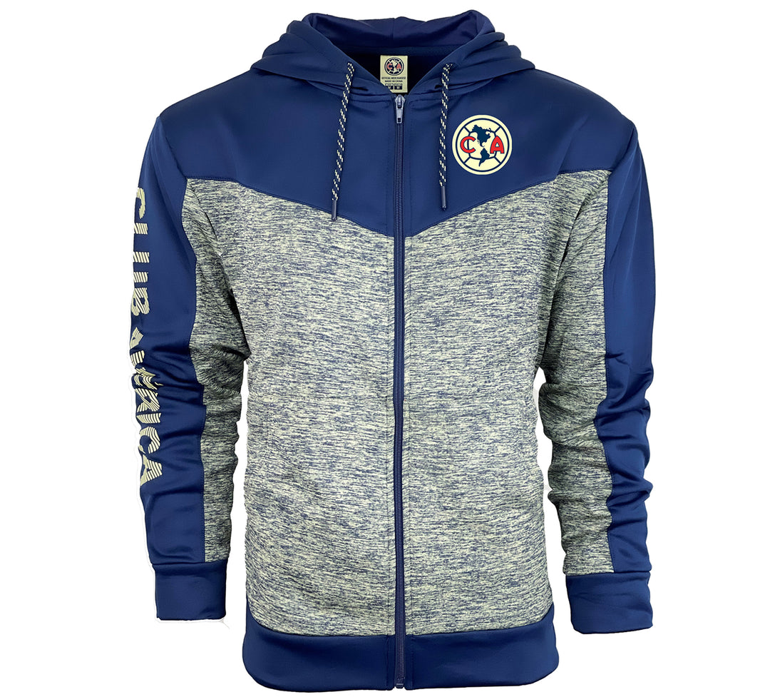 Official Club America Icon Sports Full Zip Hooded Sweatshirt image 0