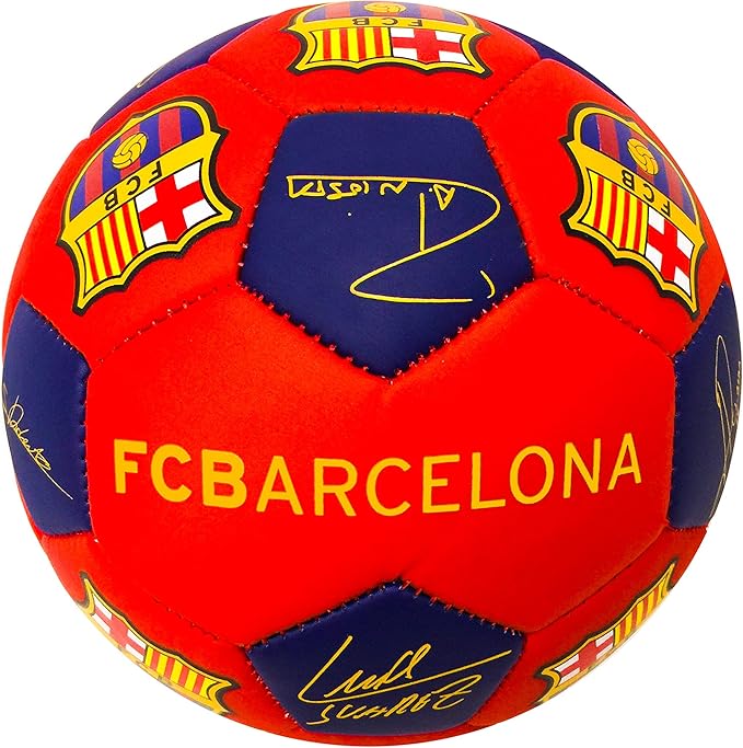 Official FC Barcelona Messi Signature Mini Soccer Ball (Size 2) image 1