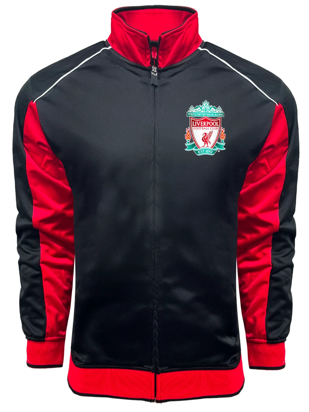 Liverpool FC Crest Full-Zip Anthem Jacket - Icon Sports image 0