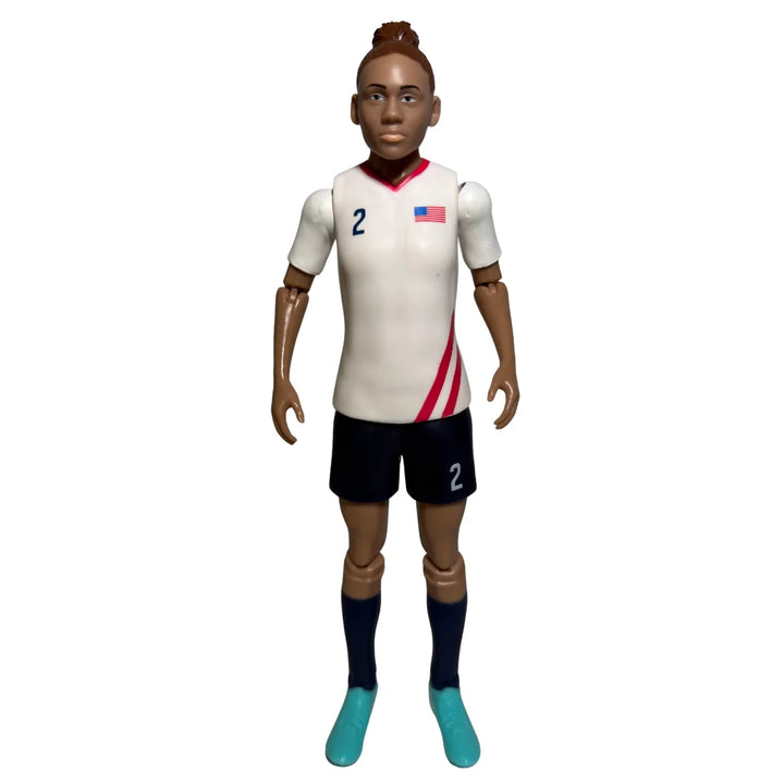 Sockers USWNT Trinity Rodman 8-Inch Collectible Soccer Action Figure