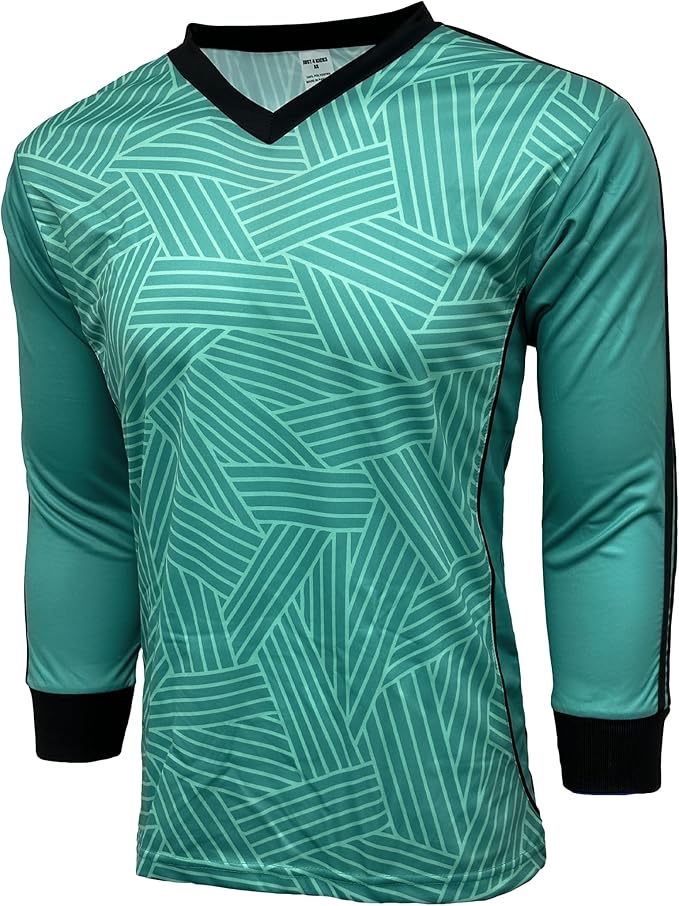 Protective Soccer Goalie Jersey - Abstract Pattern - Just 4 Kicks image 2