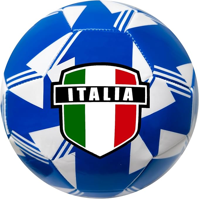 Official Italy National Team Crest Soccer Ball (Size 5) image 0