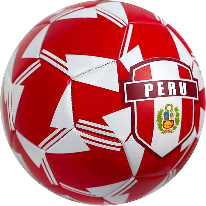 Official Peru National Team Crest Soccer Ball image 1