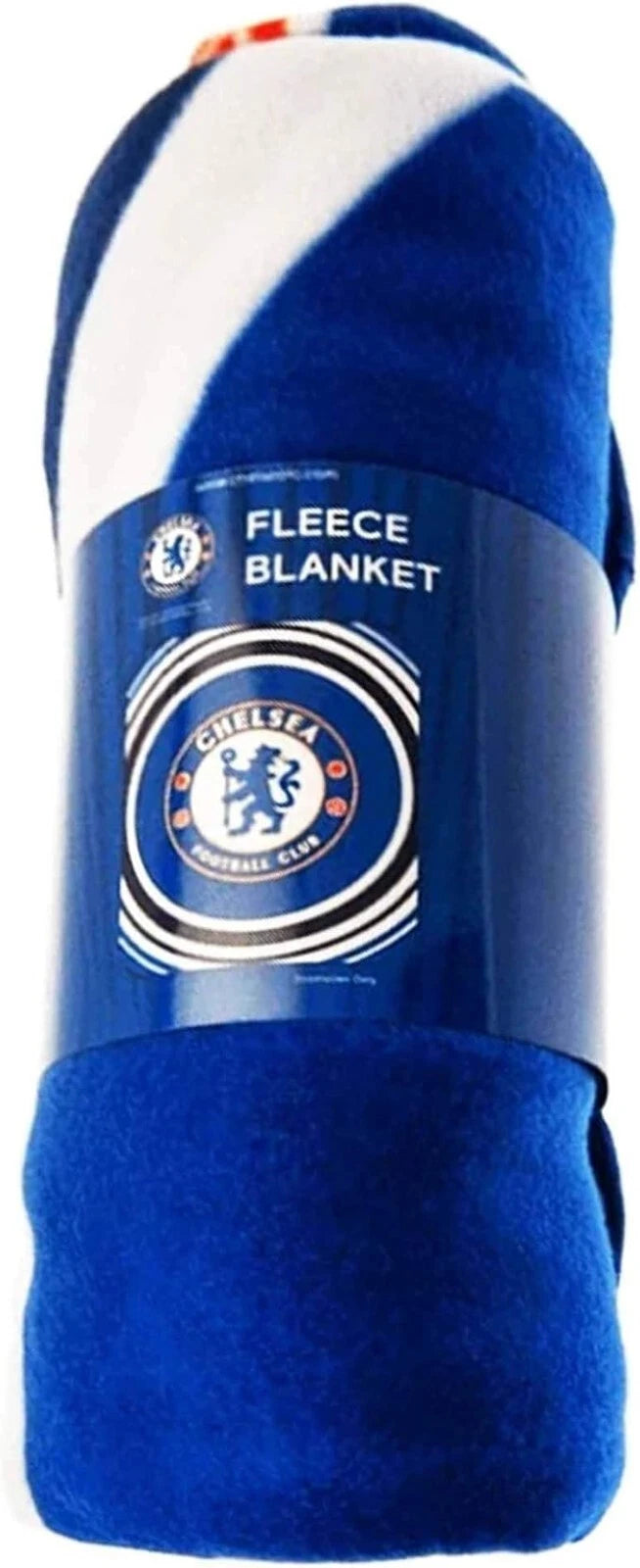 Official Chelsea FC Fleece Throw Blanket - Forever Collectibles (4ft x 4.5ft) image 1