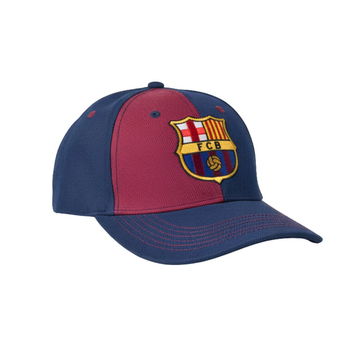 Official FC Barcelona Baseball Cap | Adjustable Blue &amp; Red Barça La Liga Hat