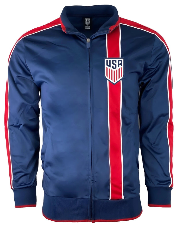 USA Crest Stripe Full-Zip Anthem Jacket - Icon Sports image 0