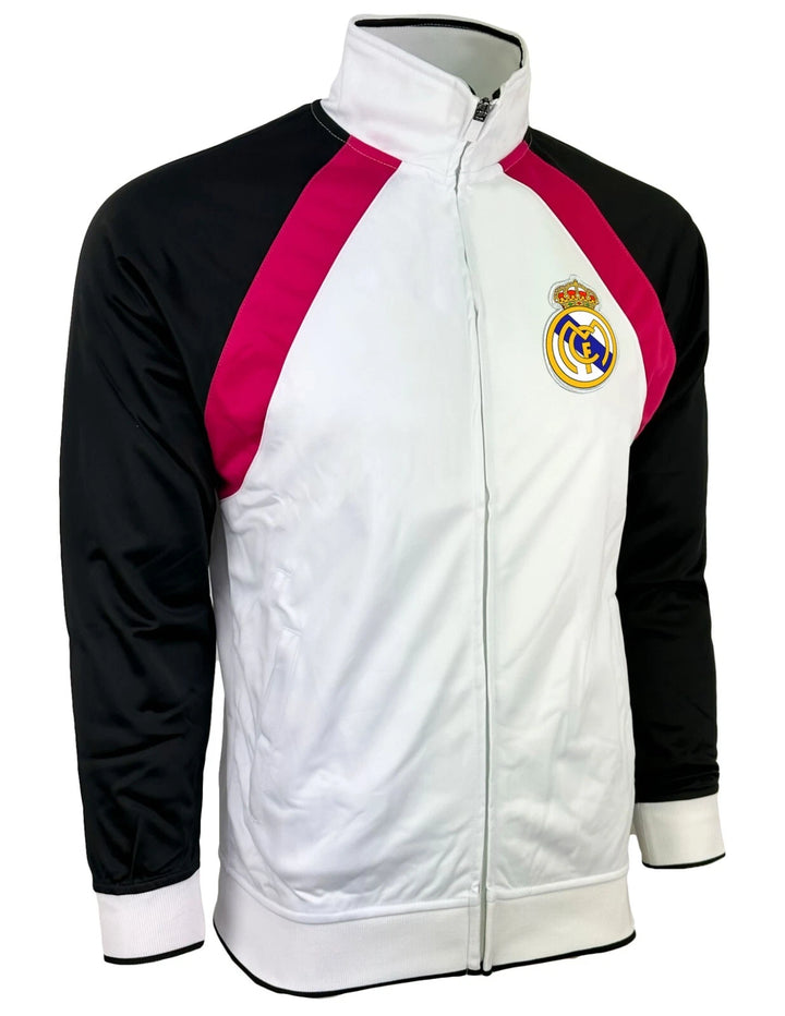 Real Madrid Crest Full-Zip Anthem Jacket - Rhinox image 1