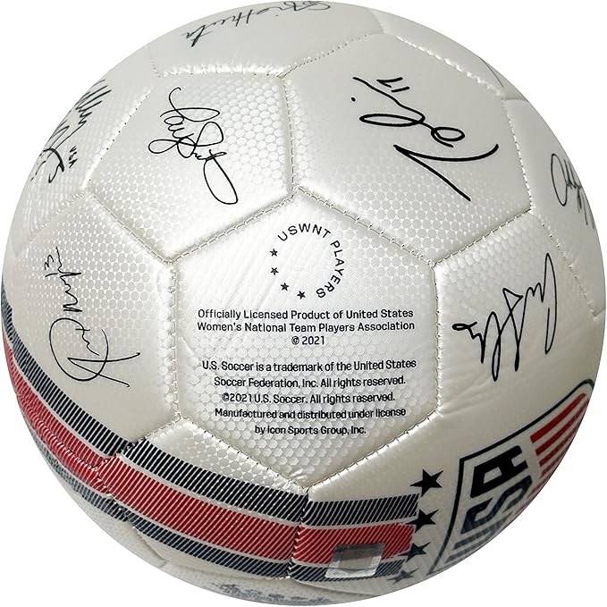 Official USWNT Signature Soccer Ball (Size 5) image 4