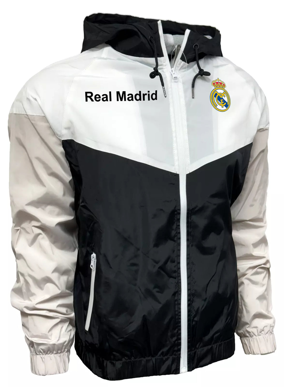 Official Real Madrid Windbreaker Jacket - Icon Sports image 1