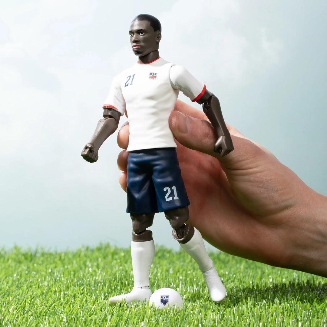 Sockers USMNT Tim Weah 8-Inch Collectible Soccer Action Figure