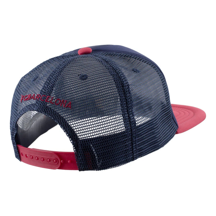FC Barcelona Rhinox Graphic Flat-Brim Trucker Hat - Officially Licensed image 3