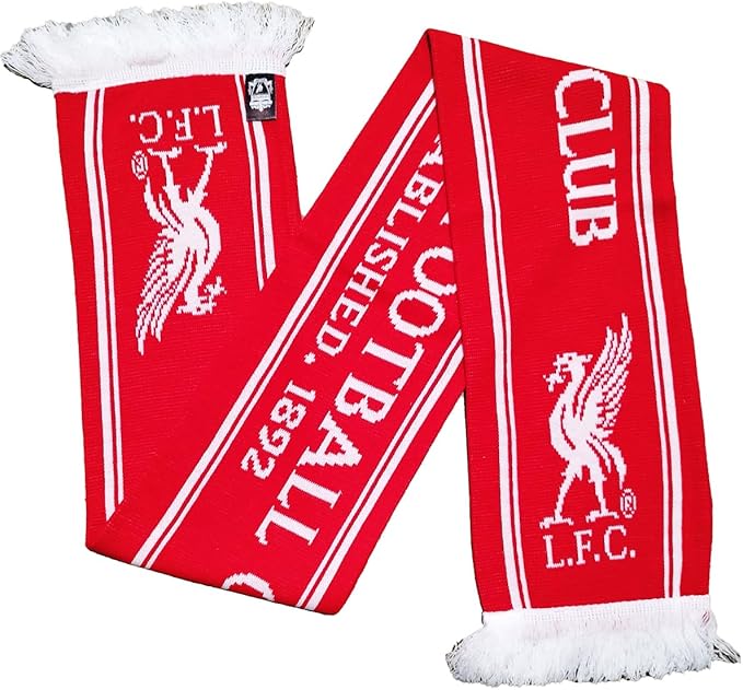 Liverpool FC Established 1892 Bar Scarf - Official Merchandise image 0