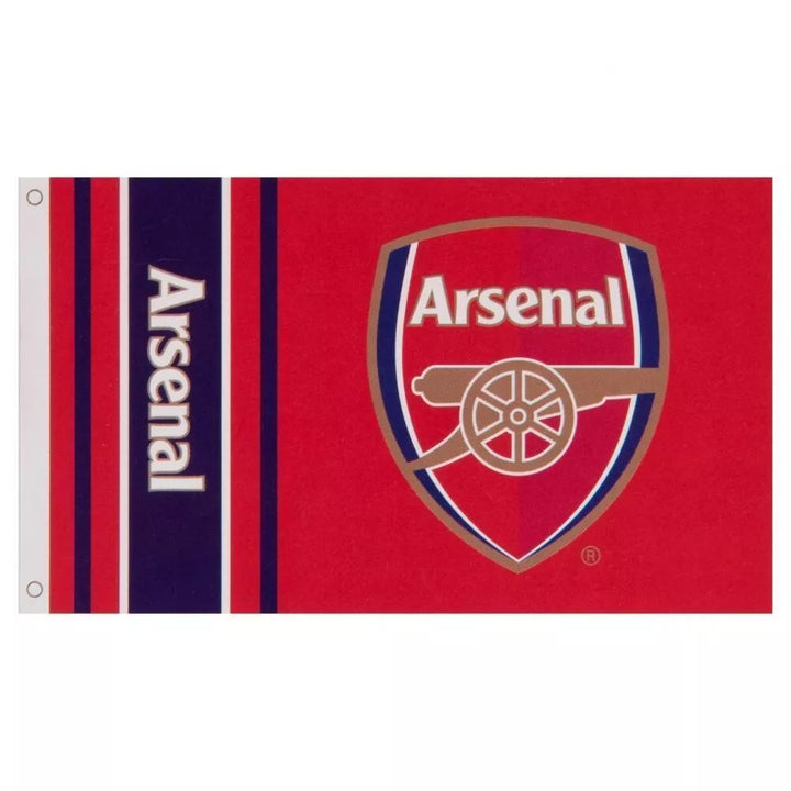 Official Arsenal FC Large Fan Flag - Forever Collectibles (5ft x 3ft) image 0